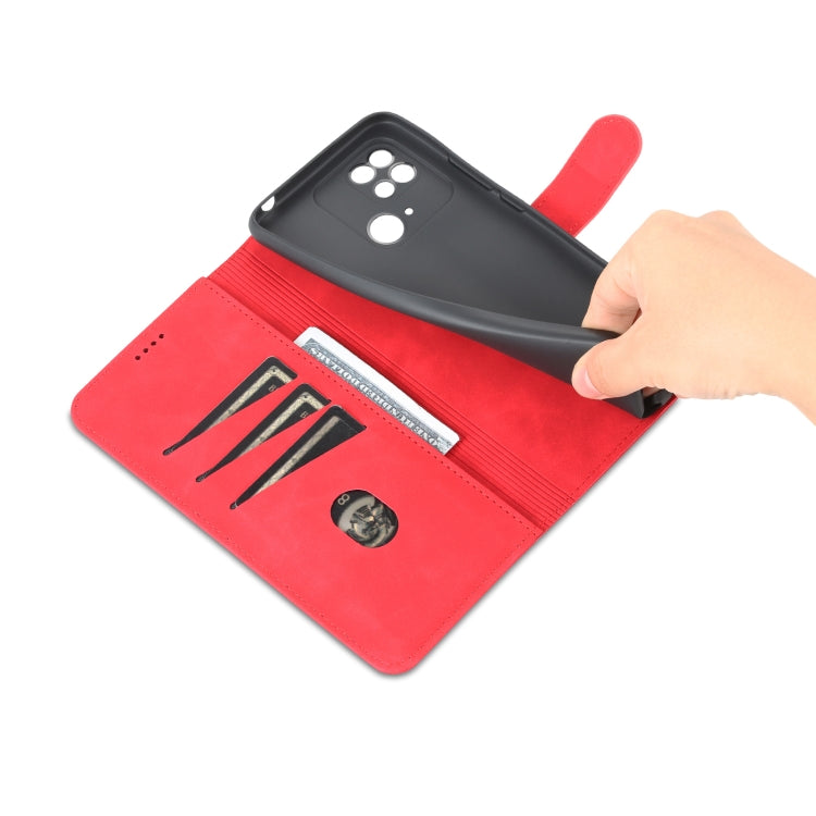 For Xiaomi Redmi 10C / Redmi 10 India AZNS Skin Feel Calf Texture Flip Leather Phone Case