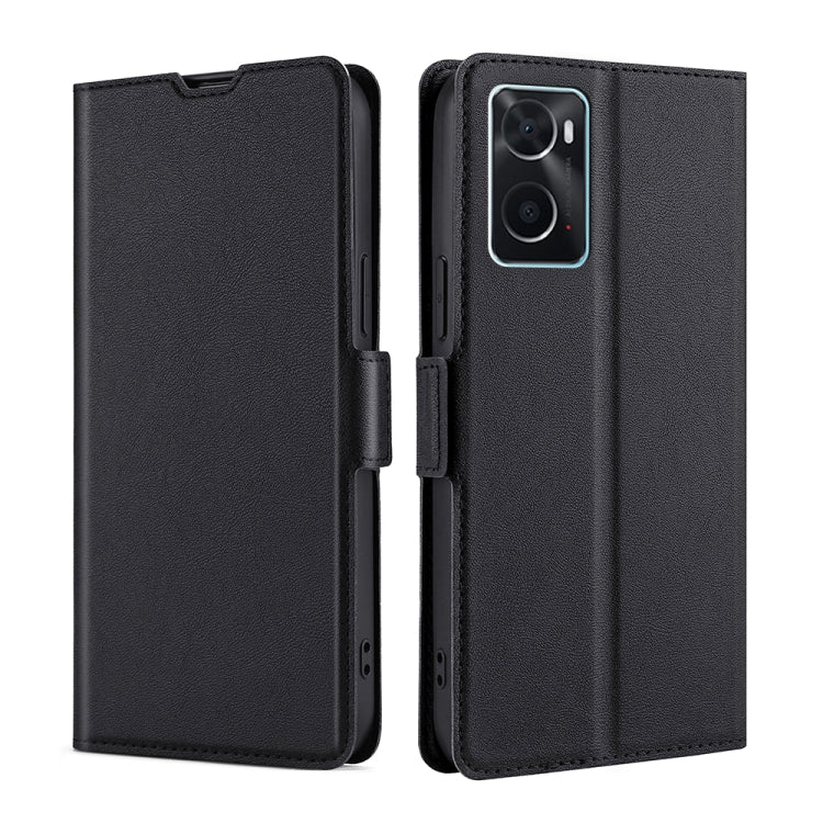 For OPPO A36 4G/A76 4G Global Ultra-thin Voltage Side Buckle Horizontal Flip Leather Phone Case