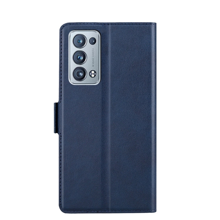 For OPPO Reno6 Pro+ 5G Ultra-thin Voltage Side Buckle Horizontal Flip Leather Phone Case