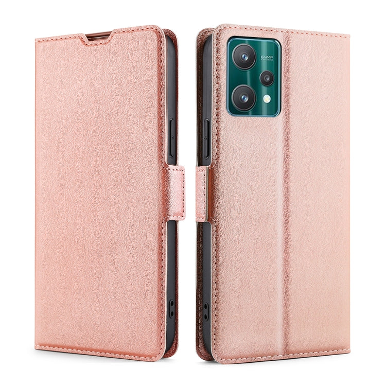 For OPPO Realme 9 Pro Ultra-thin Voltage Side Buckle Horizontal Flip Leather Phone Case