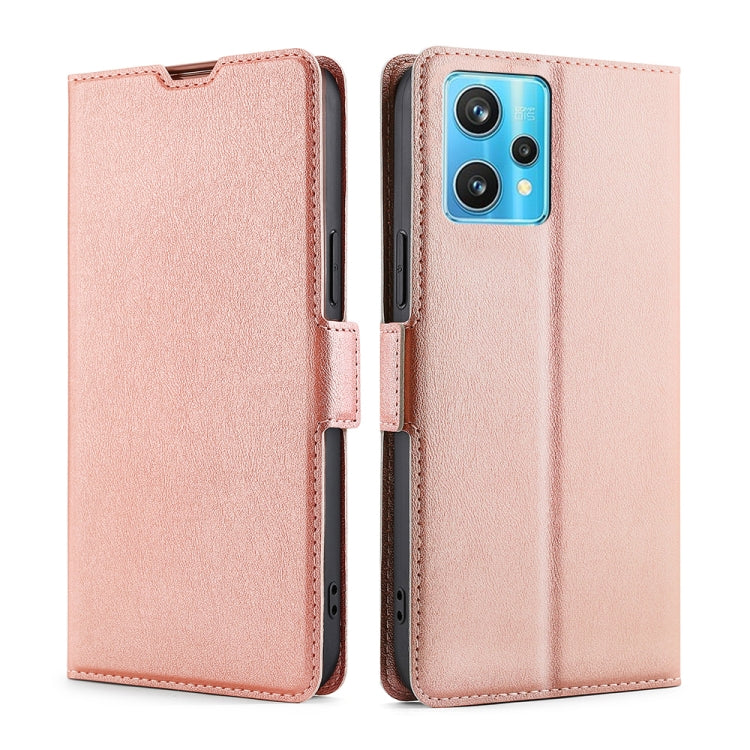 For OPPO Realme 9 Pro+ Ultra-thin Voltage Side Buckle Horizontal Flip Leather Phone Case