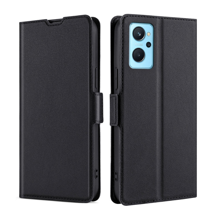 For OPPO Realme 9i/A36 4G/A96 4G/K10 4G/A76 4G Ultra-thin Voltage Side Buckle Horizontal Flip Leather Phone Case