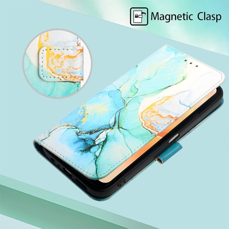 For OPPO Realme C31 4G PT003 Marble Pattern Flip Leather Phone Case