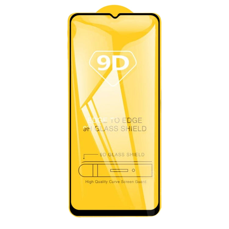 25 PCS 9D Full Glue Screen Tempered Glass Film For OPPO Realme V23
