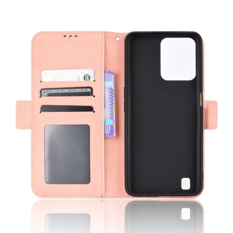 For OPPO Realme C31 Skin Feel Calf Texture Card Slots Leather Phone Case