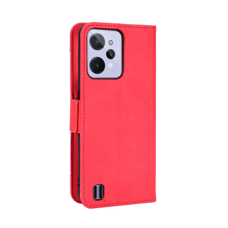 For OPPO Realme C31 Skin Feel Calf Texture Card Slots Leather Phone Case