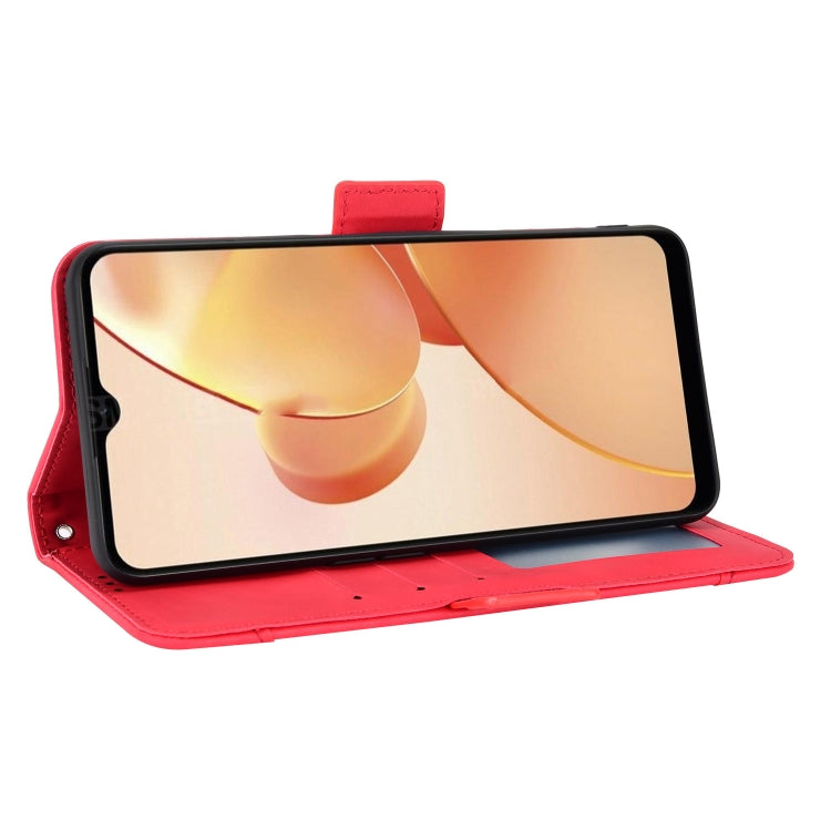 For OPPO Realme C31 Skin Feel Calf Texture Card Slots Leather Phone Case