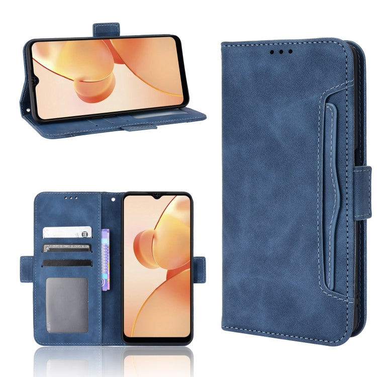 For OPPO Realme C31 Skin Feel Calf Texture Card Slots Leather Phone Case