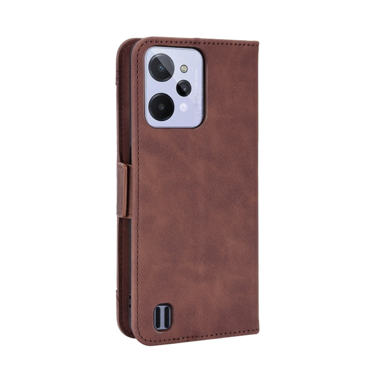 For OPPO Realme C31 Skin Feel Calf Texture Card Slots Leather Phone Case
