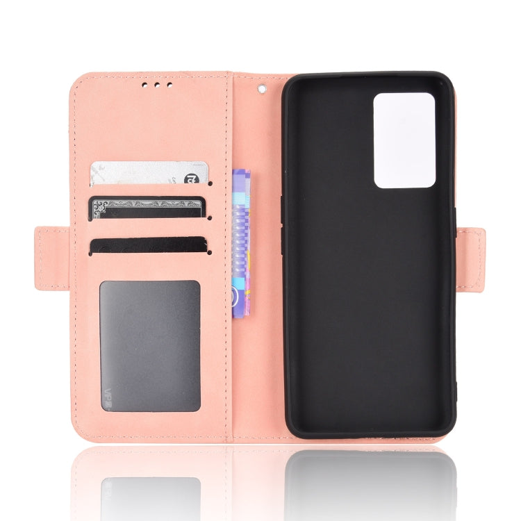 For OPPO Realme GT Neo3 Skin Feel Calf Texture Card Slots Leather Phone Case