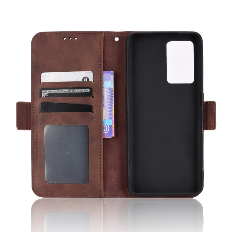 For OPPO Realme GT Neo3 Skin Feel Calf Texture Card Slots Leather Phone Case