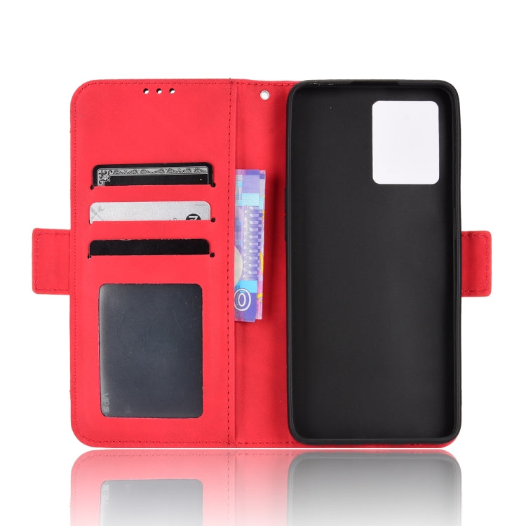 For OPPO Reno7 4G / F21 Pro Skin Feel Calf Texture Card Slots Leather Phone Case