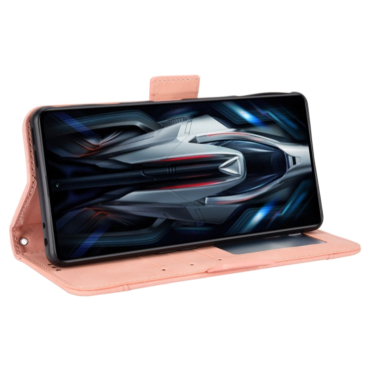 For Xiaomi Poco F4 GT / Redmi K50 Gaming Skin Feel Calf Texture Card Slots Leather Phone Case