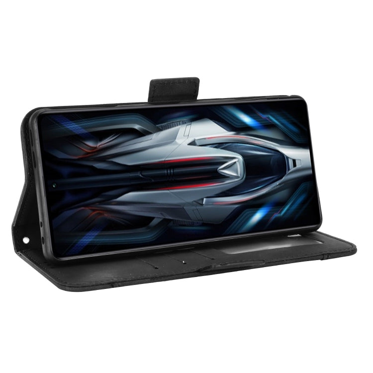 For Xiaomi Poco F4 GT / Redmi K50 Gaming Skin Feel Calf Texture Card Slots Leather Phone Case