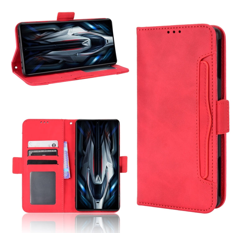 For Xiaomi Poco F4 GT / Redmi K50 Gaming Skin Feel Calf Texture Card Slots Leather Phone Case