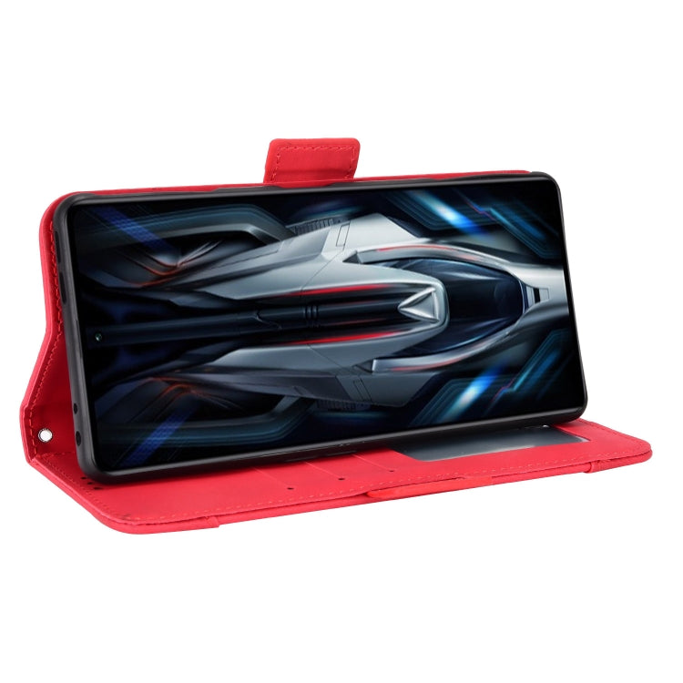 For Xiaomi Poco F4 GT / Redmi K50 Gaming Skin Feel Calf Texture Card Slots Leather Phone Case