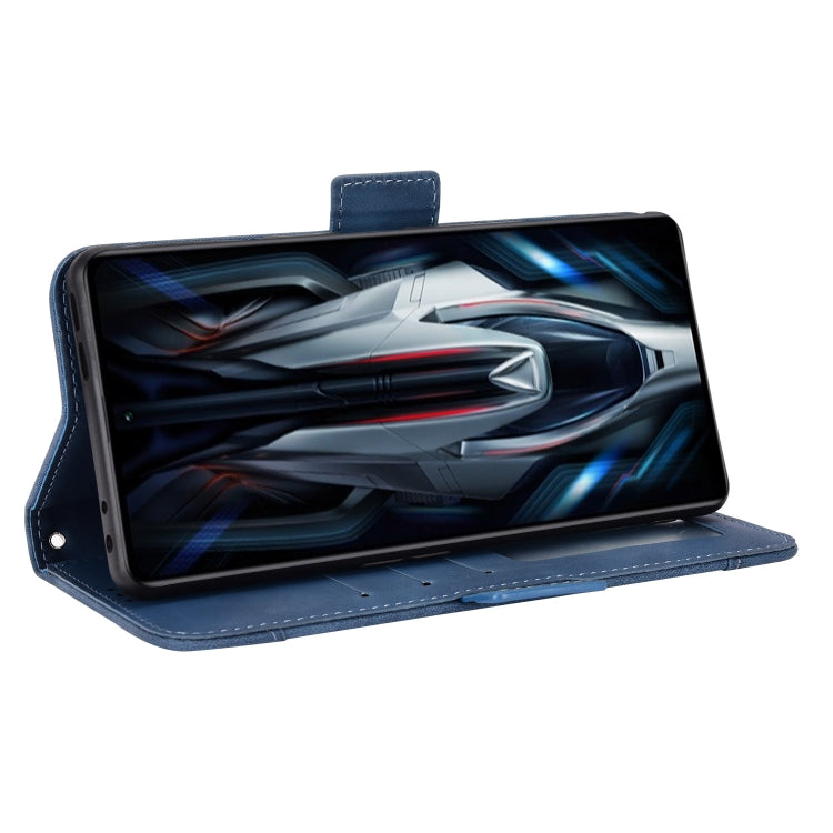 For Xiaomi Poco F4 GT / Redmi K50 Gaming Skin Feel Calf Texture Card Slots Leather Phone Case