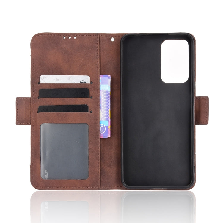 For Xiaomi Poco X4 NFC /Redmi Note 11 Pro China Skin Feel Calf Texture Card Slots Leather Phone Case