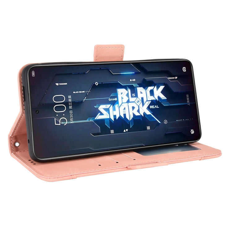 For Xiaomi Black Shark 5 Pro Skin Feel Calf Texture Card Slots Leather Phone Case