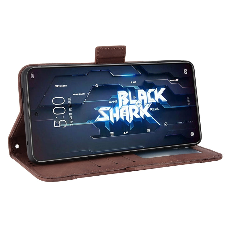 For Xiaomi Black Shark 5 Pro Skin Feel Calf Texture Card Slots Leather Phone Case