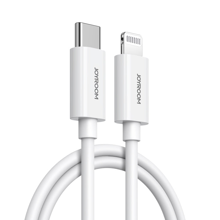 JOYROOM S-M430 Type-C / USB-C to 8 Pin PD Fast Charging Cable, Length:1.2m(White)
