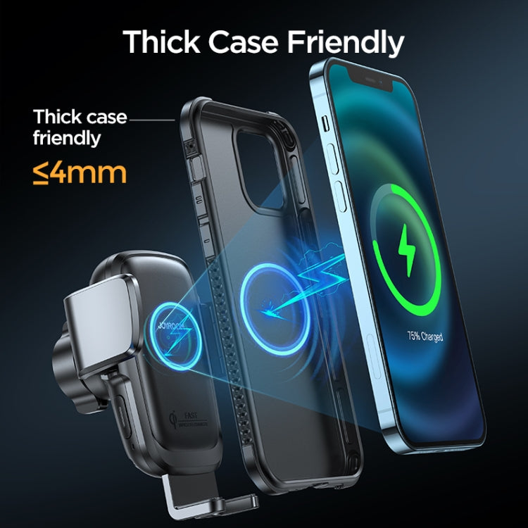 JOYROOM JR-ZS243 Car Dashboard Wireless Charger Mount Holder(Black)