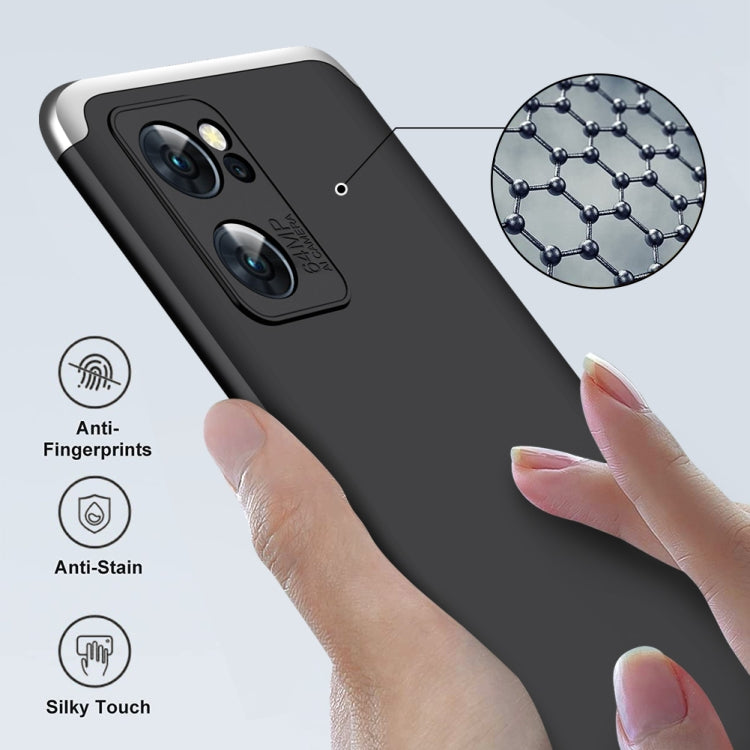 For OPPO Reno7 Global GKK Three Stage Splicing Full Coverage PC Case