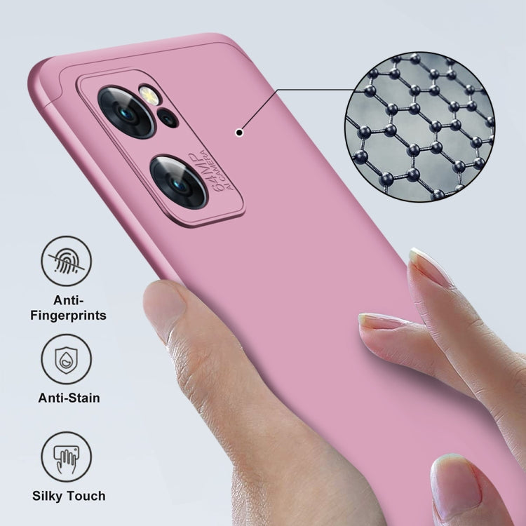 For OPPO Reno7 Global GKK Three Stage Splicing Full Coverage PC Case