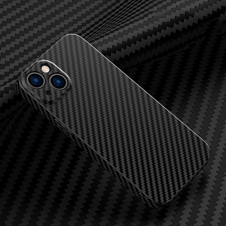 For iPhone 13 Carbon Fiber Texture Phone Case