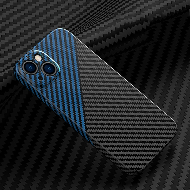 For iPhone 13 Carbon Fiber Texture Phone Case