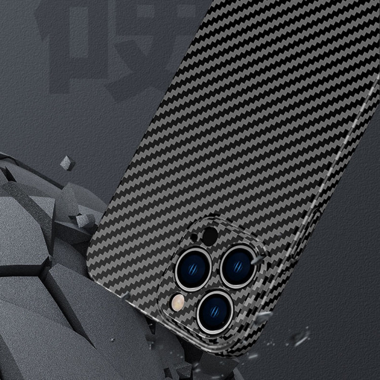 For iPhone 13 Carbon Fiber Texture Phone Case