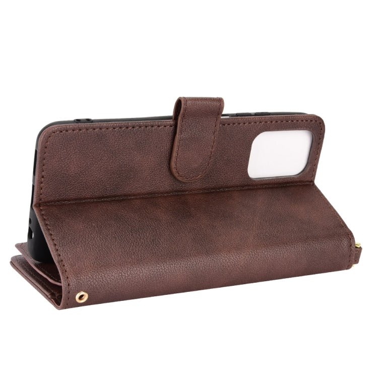 For Xiaomi Redmi Note 10 4G / Note 10S Litchi Texture Zipper Leather Phone Case