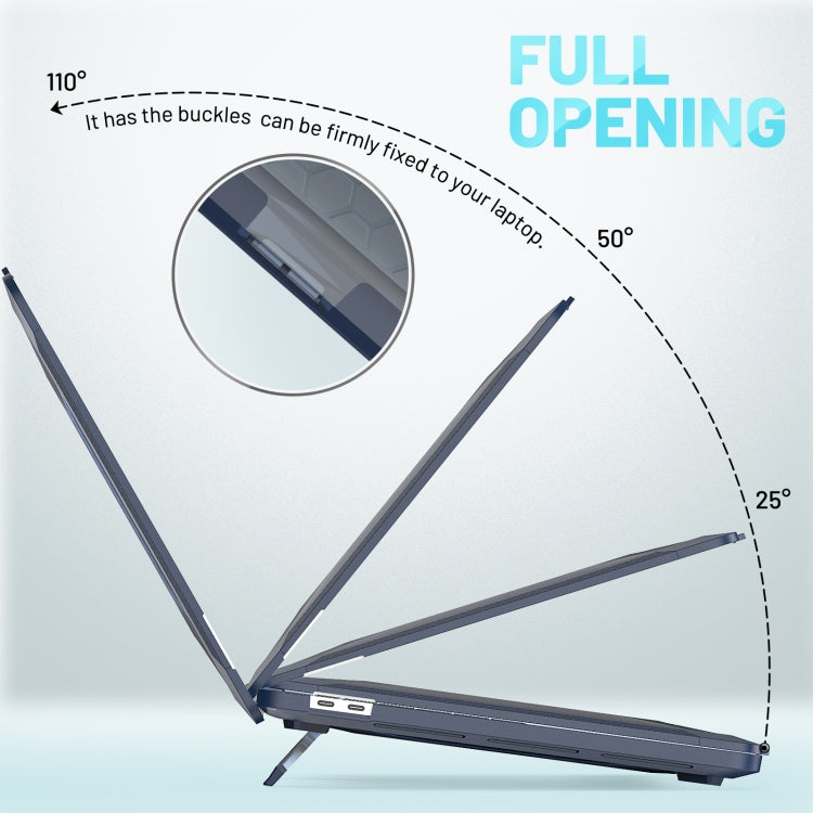 TPU + PC Laptop Protective Case For MacBook Pro 16 inch 2141