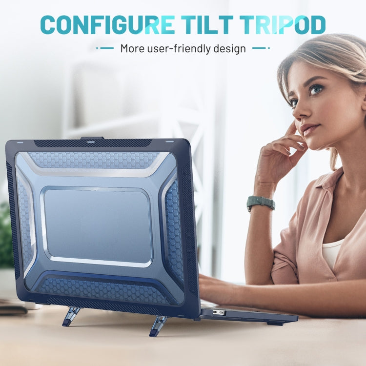 TPU + PC Laptop Protective Case For MacBook Pro 16 inch 2141