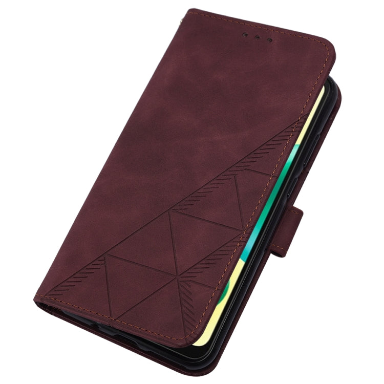 For Xiaomi Redmi 10A Crossbody 3D Embossed Flip Leather Phone Case