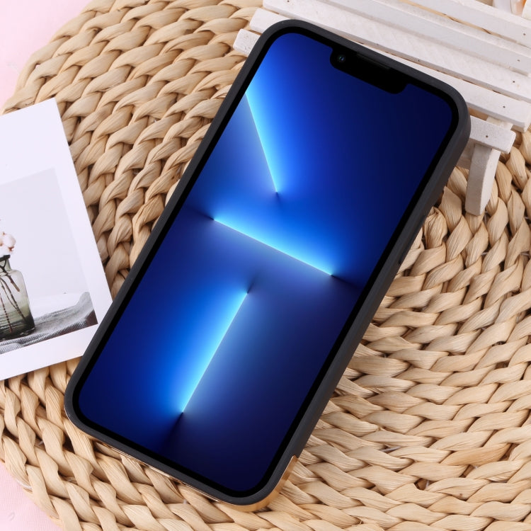 For iPhone 13 Pro TPU + Electroplated PC Phone Case