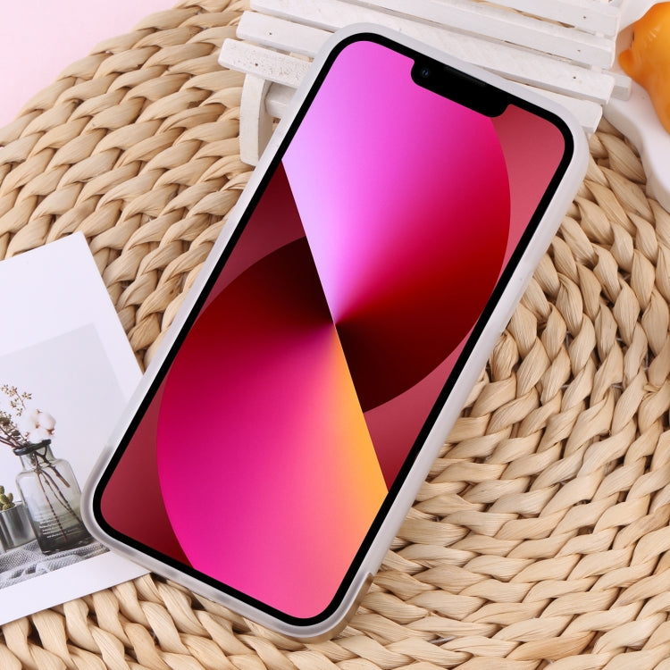 For iPhone 13 TPU + Electroplated PC Phone Case