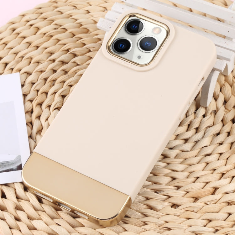 For iPhone 11 Pro Max TPU + Electroplated PC Phone Case