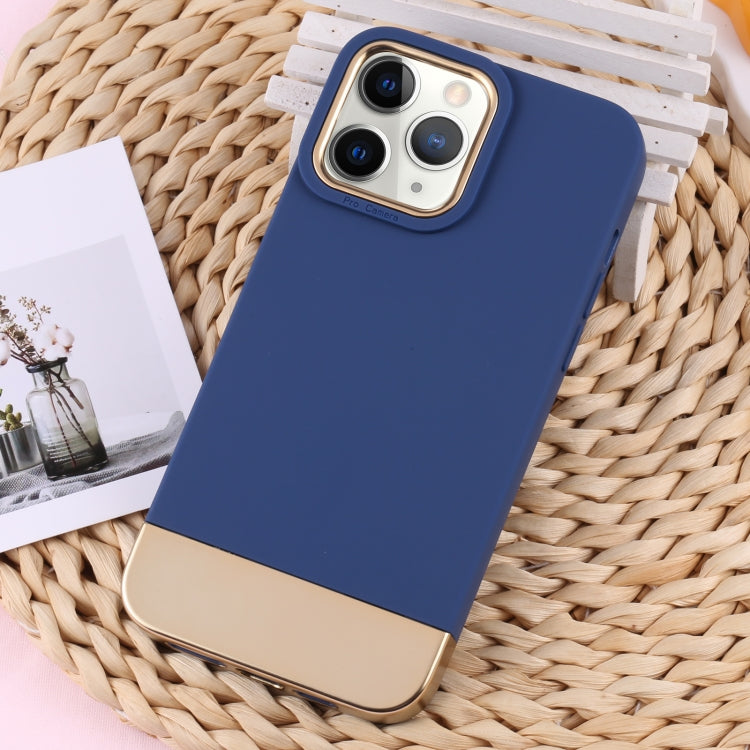 For iPhone 11 Pro Max TPU + Electroplated PC Phone Case