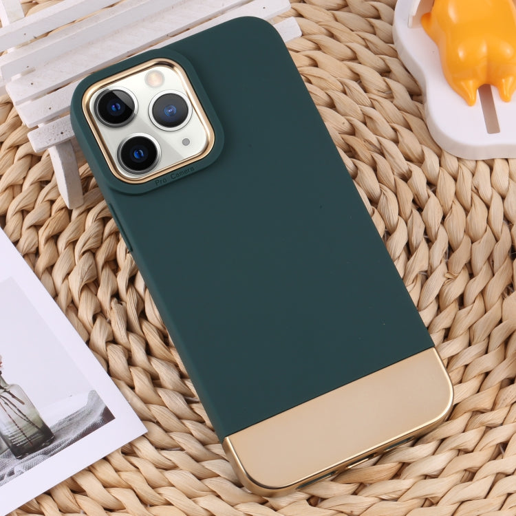 For iPhone 11 Pro Max TPU + Electroplated PC Phone Case