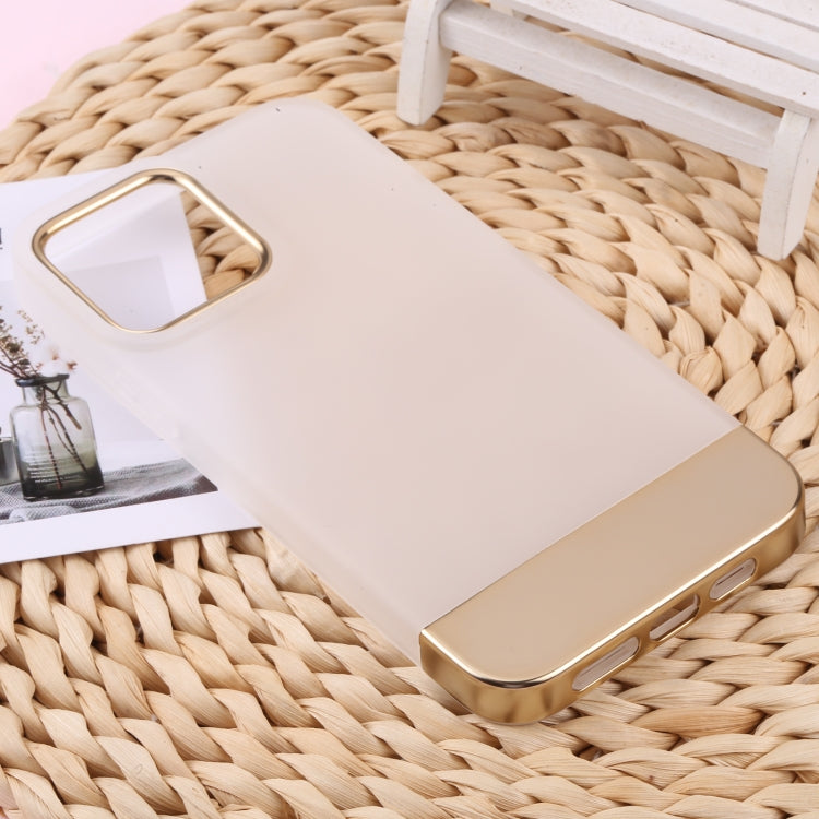 For iPhone 11 Pro TPU + Electroplated PC Phone Case