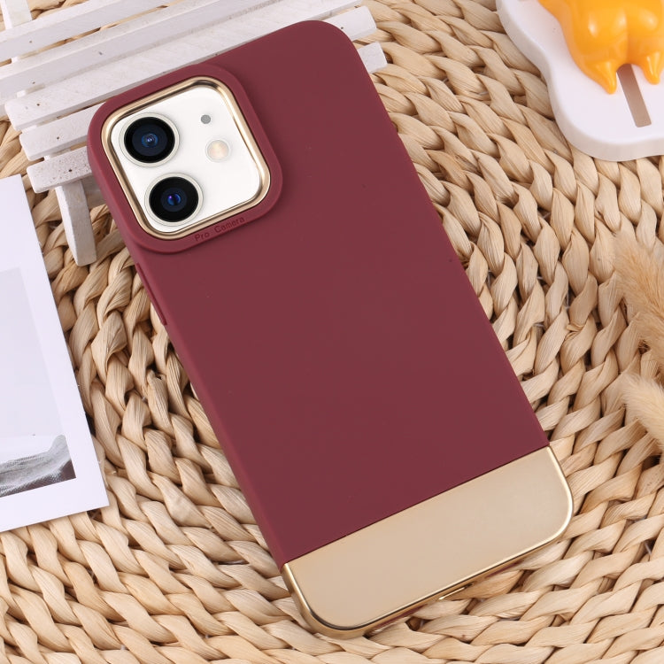 For iPhone 11 TPU + Electroplated PC Phone Case
