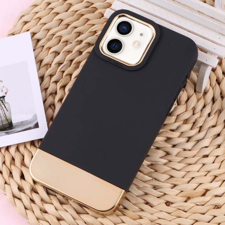 For iPhone 11 TPU + Electroplated PC Phone Case