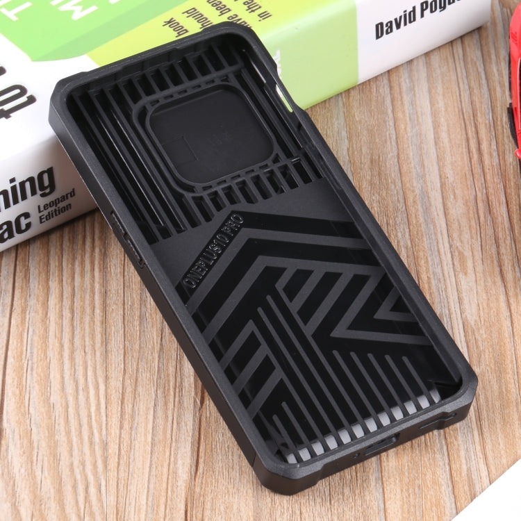For OnePlus 10 Pro Sliding Camera Cover Design PC + TPU Shockproof Phone Case