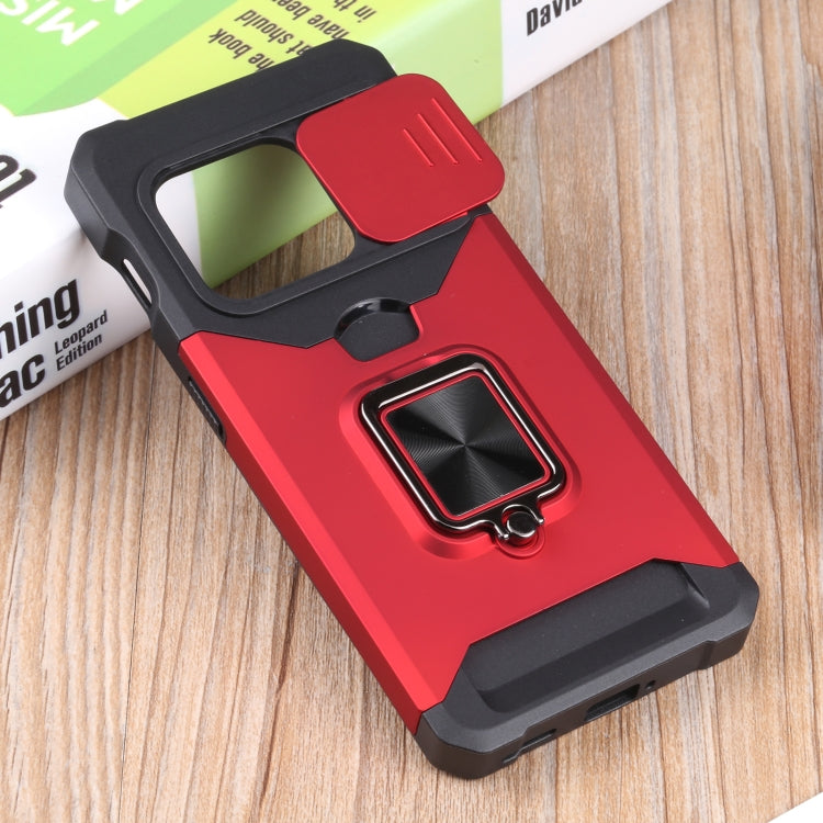 For OnePlus 10 Pro Sliding Camera Cover Design PC + TPU Shockproof Phone Case