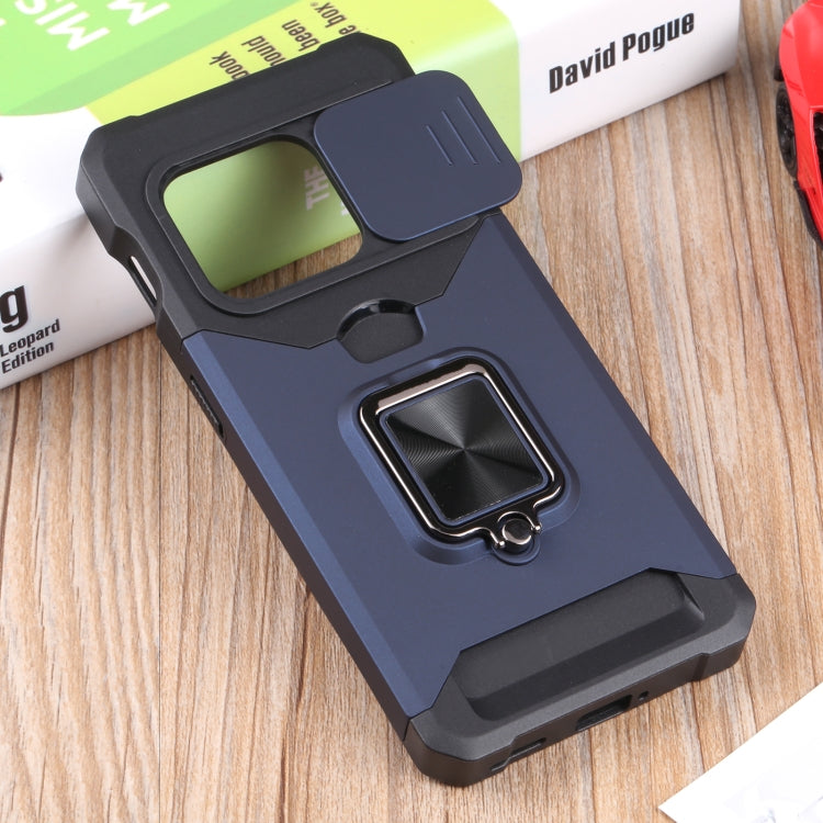 For OnePlus 10 Pro Sliding Camera Cover Design PC + TPU Shockproof Phone Case