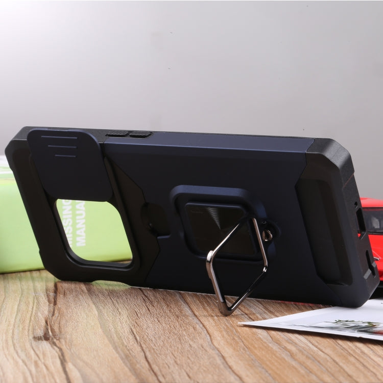 For OnePlus 10 Pro Sliding Camera Cover Design PC + TPU Shockproof Phone Case