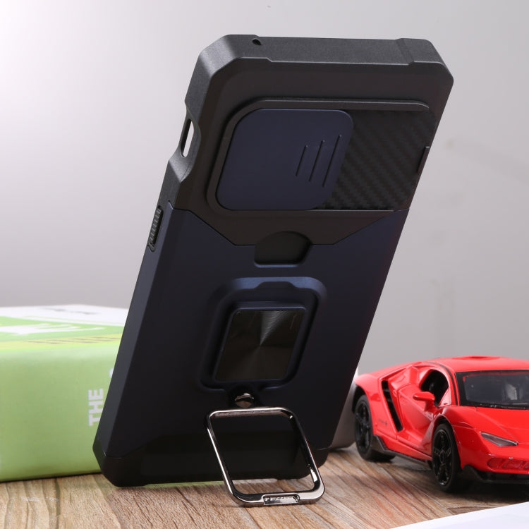 For OnePlus 10 Pro Sliding Camera Cover Design PC + TPU Shockproof Phone Case