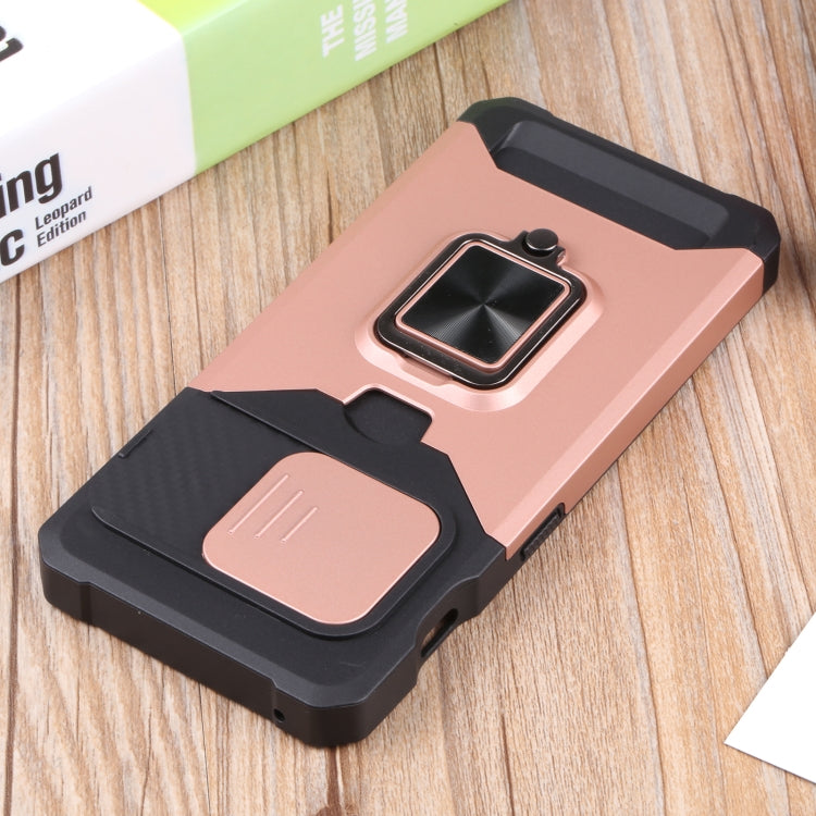 For OnePlus 10 Pro Sliding Camera Cover Design PC + TPU Shockproof Phone Case