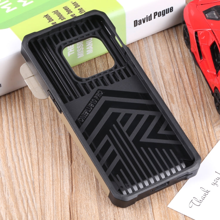 For OnePlus 10 Pro Sliding Camera Cover Design PC + TPU Shockproof Phone Case